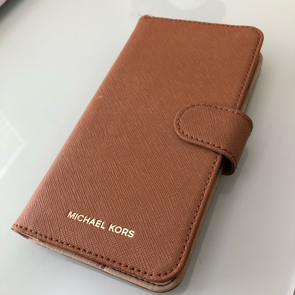 Authentic Michael Kors IPhone 6, 6s Case & Wallet